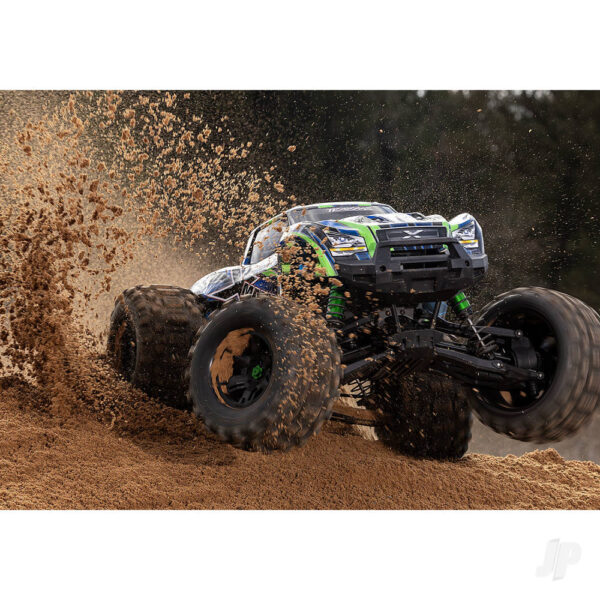 Traxxas TRX77096-4-GRN X-Maxx Belted 1:6 8S 4WD Electric Monster Truck, Green - Image 24