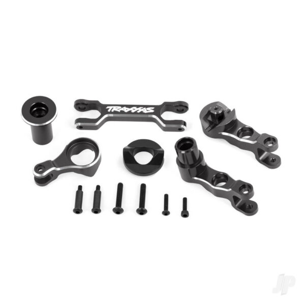 Traxxas TRX7746-GRAY Steering bellcranks (left & right)/ drag link