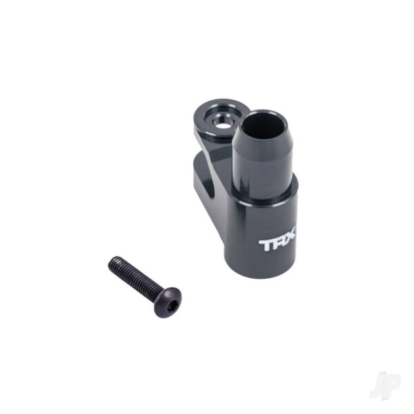 Traxxas TRX7747-GRAY Servo horn, steering, 6061-T6 aluminium (Grey-anodised)