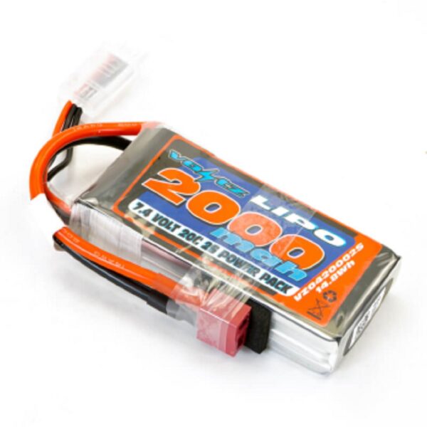 VOLTZ VZ0420002S 2000mah 7.4V 20C LIPO BATTERY