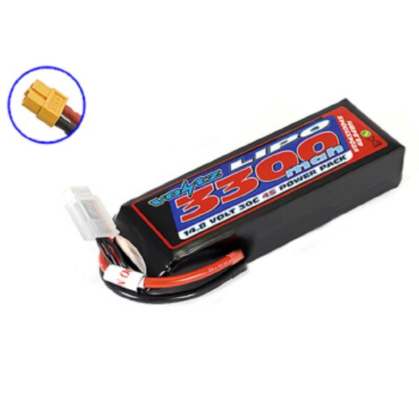 VOLTZ VZ0433004SXT60 3300mah 14.8V 30C LIPO W/XT60