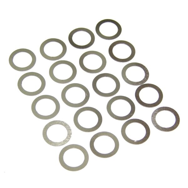 RC Project RCPJ-A032 Clutch Bell Shim Set 0.05/0.10/0.20/0.50mm (80Pcs) - Image 3