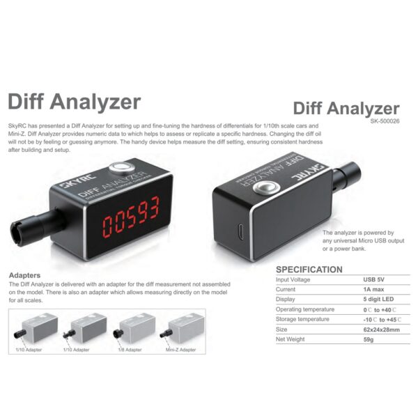 Sky RC SK-500026-03 Diff Analyser - Image 3