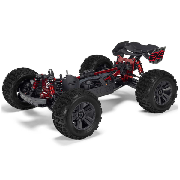 Arrma ARA8708V6T1 1/8 KRATON 6S EXB 4X4 RTR Speed Monster Truck Black - Image 10