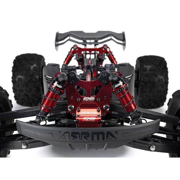 Arrma ARA8708V6T1 1/8 KRATON 6S EXB 4X4 RTR Speed Monster Truck Black - Image 12