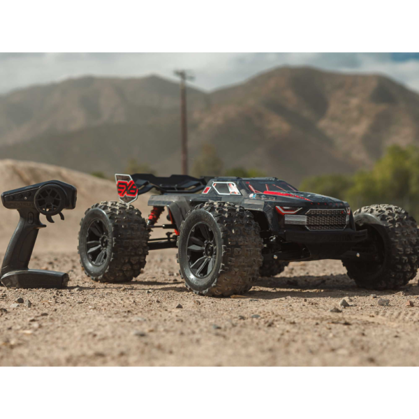 Arrma ARA8708V6T1 1/8 KRATON 6S EXB 4X4 RTR Speed Monster Truck Black - Image 15