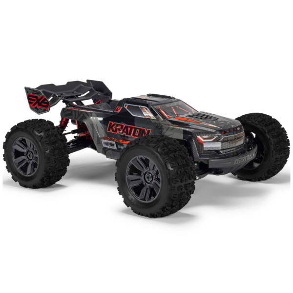 Arrma ARA8708V6T1 1/8 KRATON 6S EXB 4X4 RTR Speed Monster Truck Black - Image 2