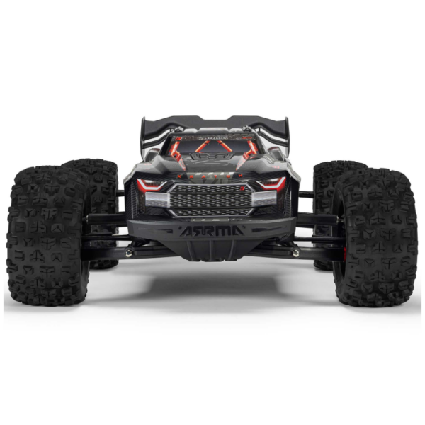 Arrma ARA8708V6T1 1/8 KRATON 6S EXB 4X4 RTR Speed Monster Truck Black - Image 4