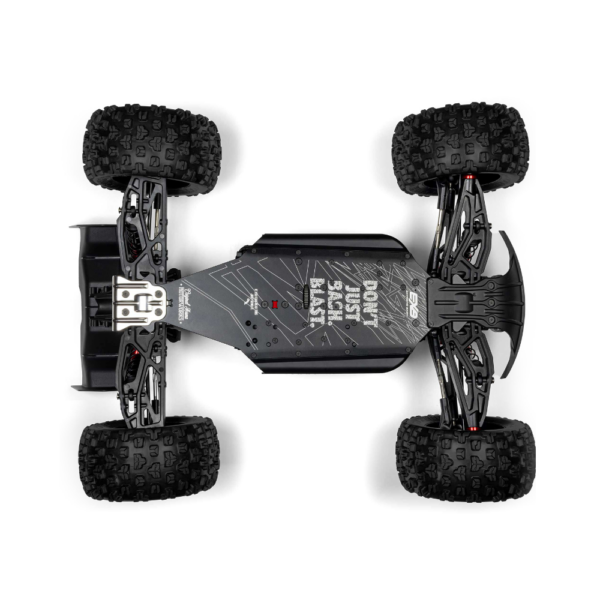 Arrma ARA8708V6T1 1/8 KRATON 6S EXB 4X4 RTR Speed Monster Truck Black - Image 9