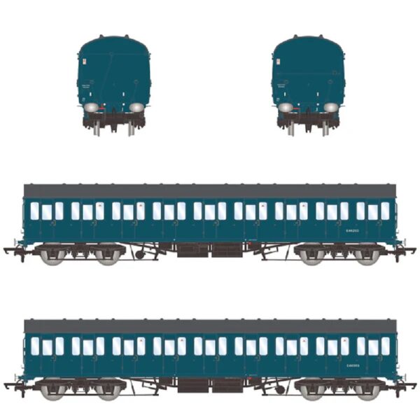 Accurascale ACC2369-E46203 OO Gauge BR Mk1 57' Non-Gangway Coach - S - E46203 - Image 2