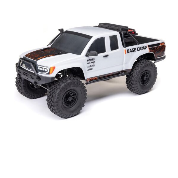 Axial AXI-1375T1 1/10 SCX10 III Base Camp 4X4 Rock Crawler RTR White