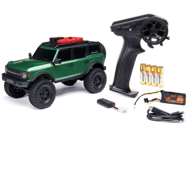 Axial AXI00006V2T5 1/24 SCX24 Ford Bronco 4X4 RTR (inc Battery & Charger) Green - Image 8