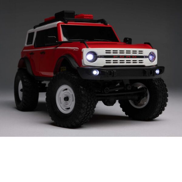 Axial AXI00006V2T6 1/24 SCX24 Ford Bronco 4X4 RTR (inc Battery & Charger) Red - Image 19