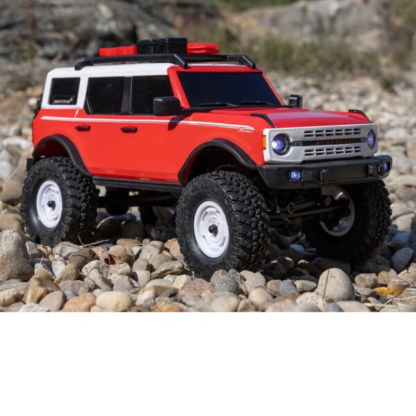 Axial AXI00006V2T6 1/24 SCX24 Ford Bronco 4X4 RTR (inc Battery & Charger) Red - Image 15