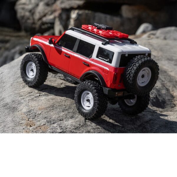 Axial AXI00006V2T6 1/24 SCX24 Ford Bronco 4X4 RTR (inc Battery & Charger) Red - Image 14