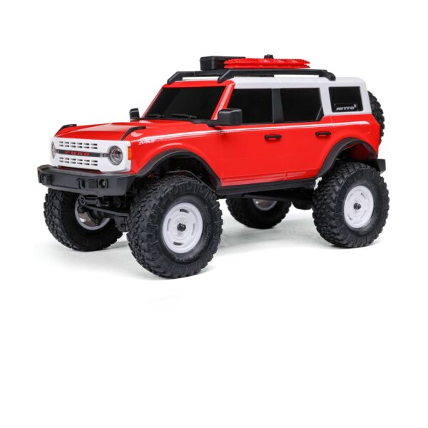 Axial AXI00006V2T6 1/24 SCX24 Ford Bronco 4X4 RTR (inc Battery & Charger) Red