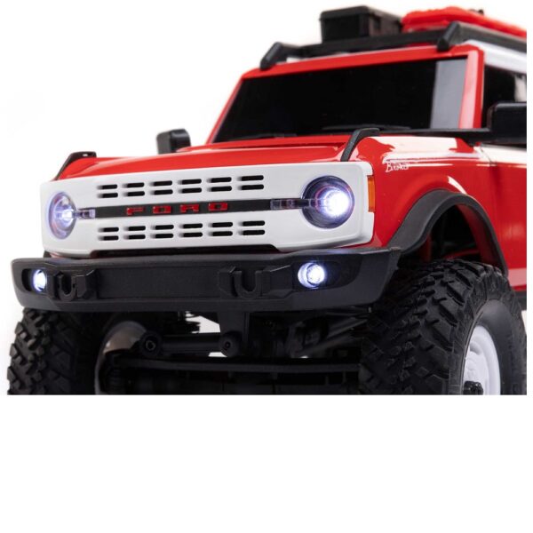 Axial AXI00006V2T6 1/24 SCX24 Ford Bronco 4X4 RTR (inc Battery & Charger) Red - Image 9