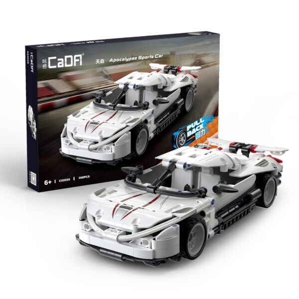 CaDA C52026W 1/18th Apocalypse Sports Car - 368 pcs - Image 4