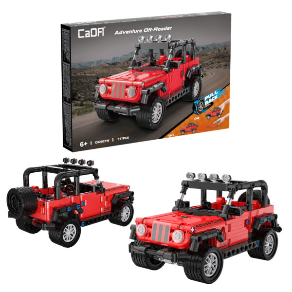 CaDA C52027W 1:18 Adventure Off-Roader - 317 pcs - Image 3