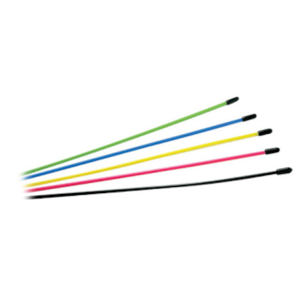 Fastrax FAST103-6 MULTI COLOURED ASSORTED ANTENNA TUBES 6pcs