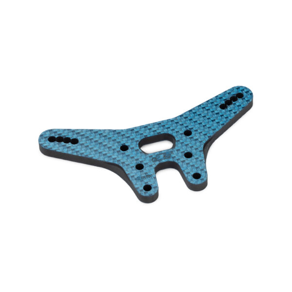 J Concepts JC5215-1 RC10B7 -2mm Carbon Fibre Rear Shock Tower - Blue