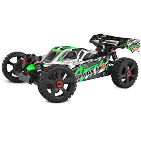 Team Corally C-00485-G Spark XB6 6s Brushless Basher Buggy Roller - Green