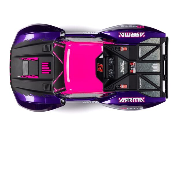 Arrma ARA3521T3 1/10 FURY 223S BLX 4X2 SCT RTR with DSC Purple - Image 8