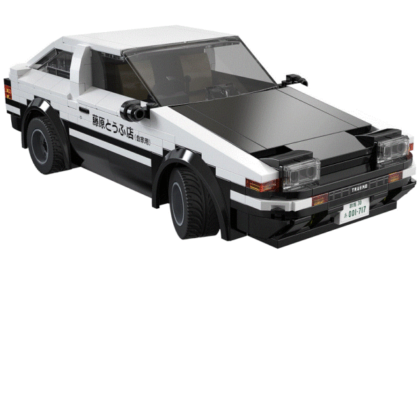 CaDA C51086W 1:20 Toyota AE86 Trueno - 325 pcs - Image 2