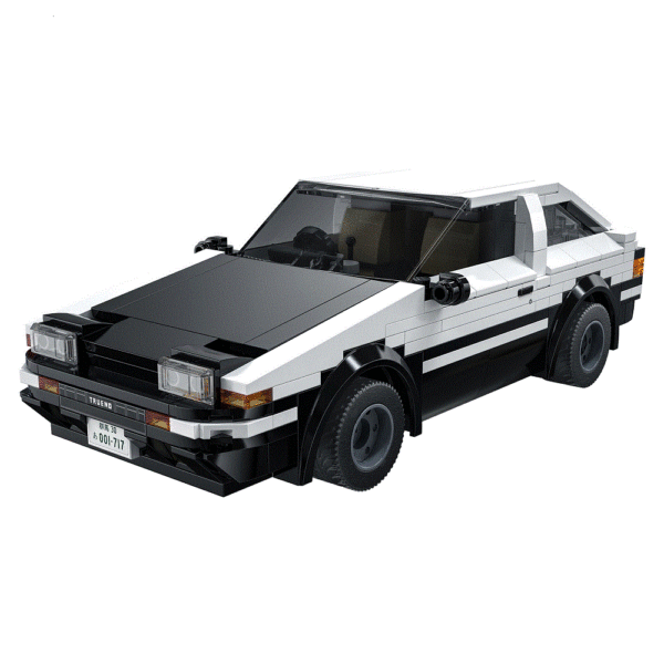 CaDA C51086W 1:20 Toyota AE86 Trueno - 325 pcs - Image 4
