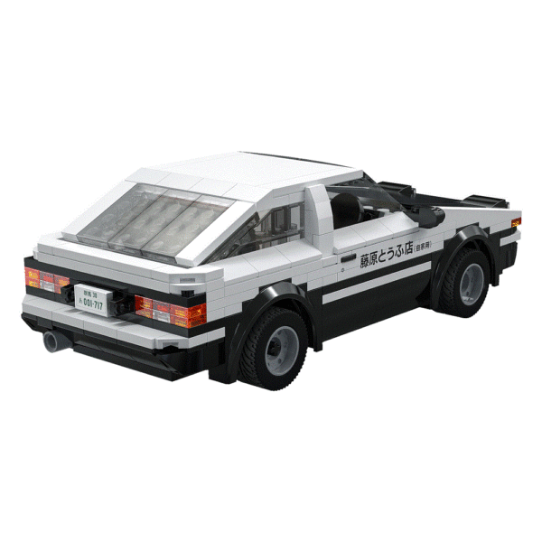CaDA C51086W 1:20 Toyota AE86 Trueno - 325 pcs - Image 5
