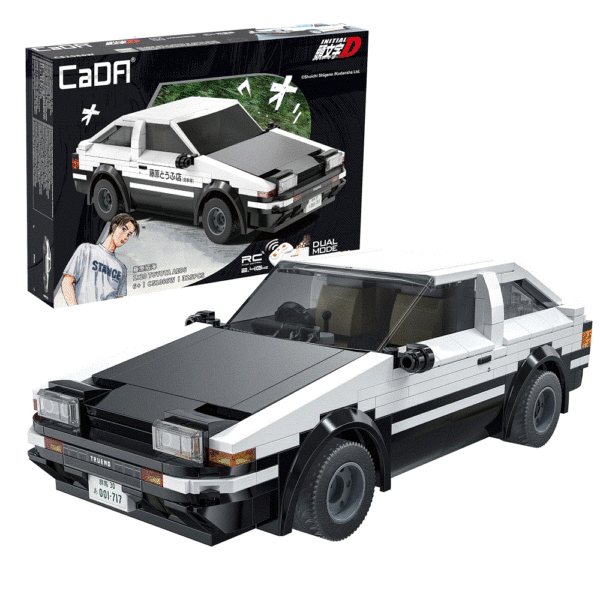 CaDA C51086W 1:20 Toyota AE86 Trueno - 325 pcs