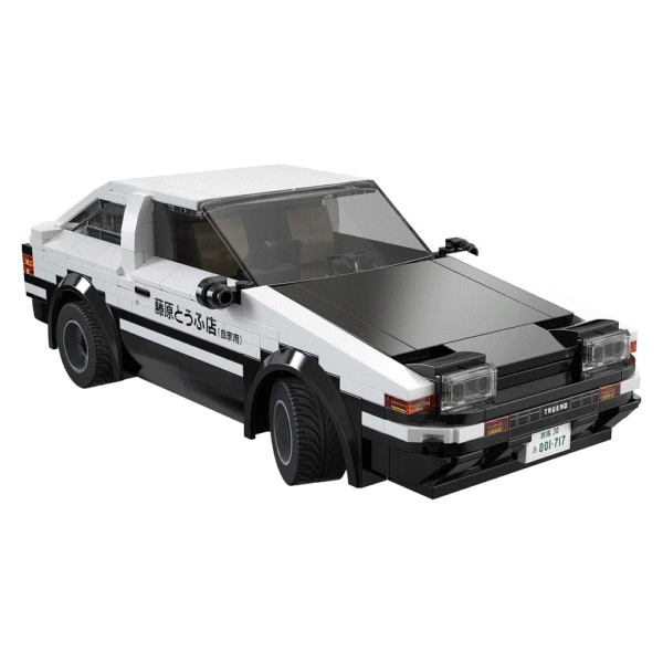 CaDA C51086W 1:20 Toyota AE86 Trueno - 325 pcs - Image 7
