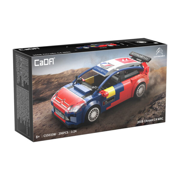 CaDA C55033W 2008 Citroen C4 WRC - 296 pcs - Image 6