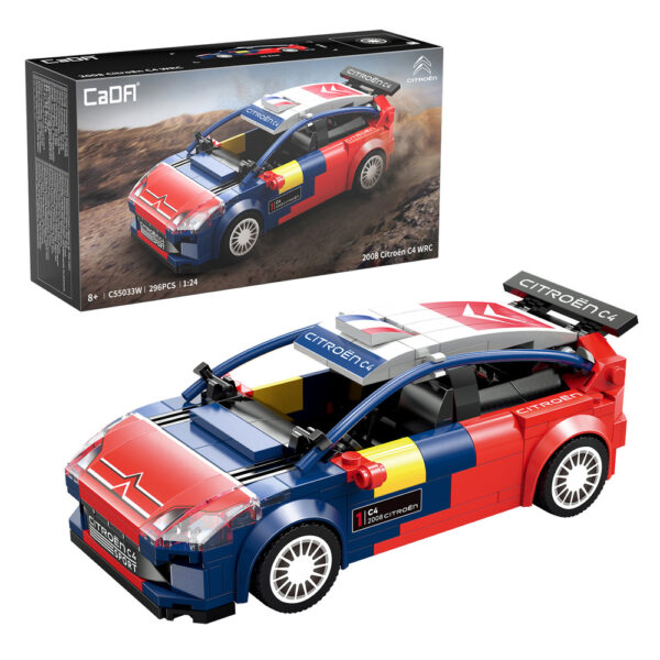 CaDA C55033W 2008 Citroen C4 WRC - 296 pcs - Image 7