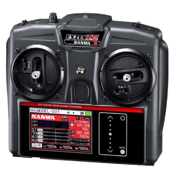 Sanwa SA101A33171A Radio Sanwa Exzes Z3 FH5 RX493i Receiver with TX Battery instal - Image 2