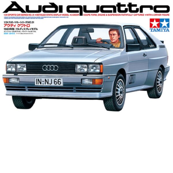 Tamiya 24031 1/24 Audi Quattro - Image 2