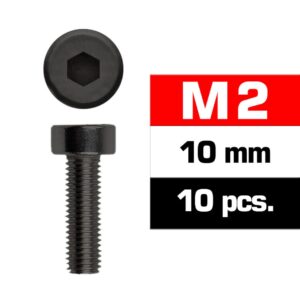 Ultimate Racing UR163210 M3x10mm Button head Screws (10 pcs)