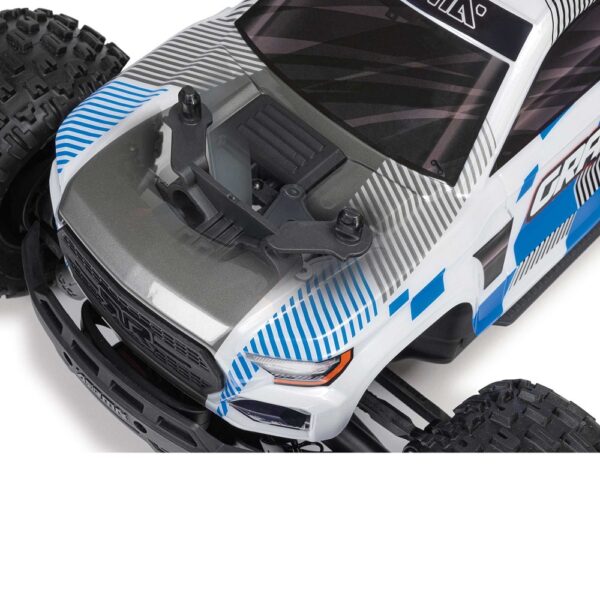 ARRMA ARA4202V4T3 1/10 GRANITE MEGA 665 4X4 RTR Monster Truck Orange - Image 14