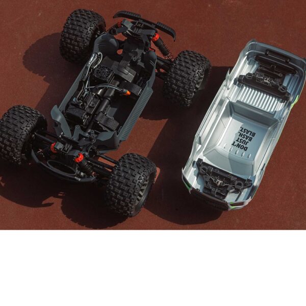 ARRMA ARA4202V4T3 1/10 GRANITE MEGA 665 4X4 RTR Monster Truck Orange - Image 12