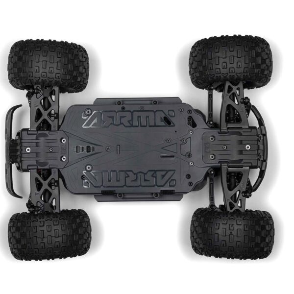 ARRMA ARA4202V4T3 1/10 GRANITE MEGA 665 4X4 RTR Monster Truck Orange - Image 10