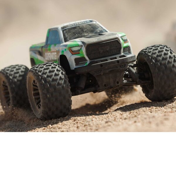 ARRMA ARA4202V4T1 1/10 GRANITE MEGA 665 4X4 RTR Monster Truck Green - Image 18