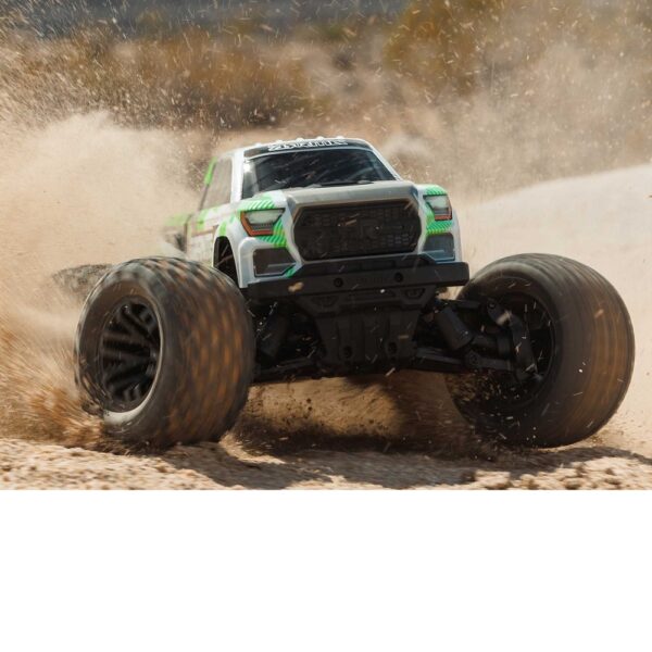 ARRMA ARA4202V4T1 1/10 GRANITE MEGA 665 4X4 RTR Monster Truck Green - Image 20
