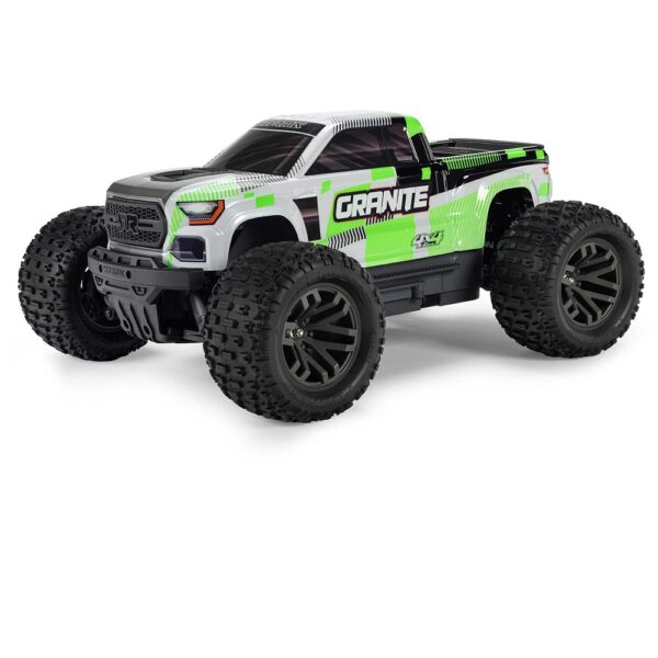 ARRMA ARA4202V4T1 1/10 GRANITE MEGA 665 4X4 RTR Monster Truck Green