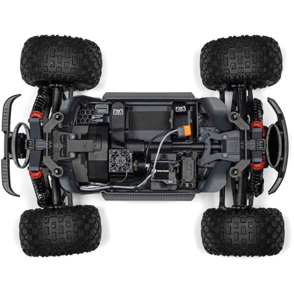 ARRMA ARA4202V4T3 1/10 GRANITE MEGA 665 4X4 RTR Monster Truck Orange - Image 9