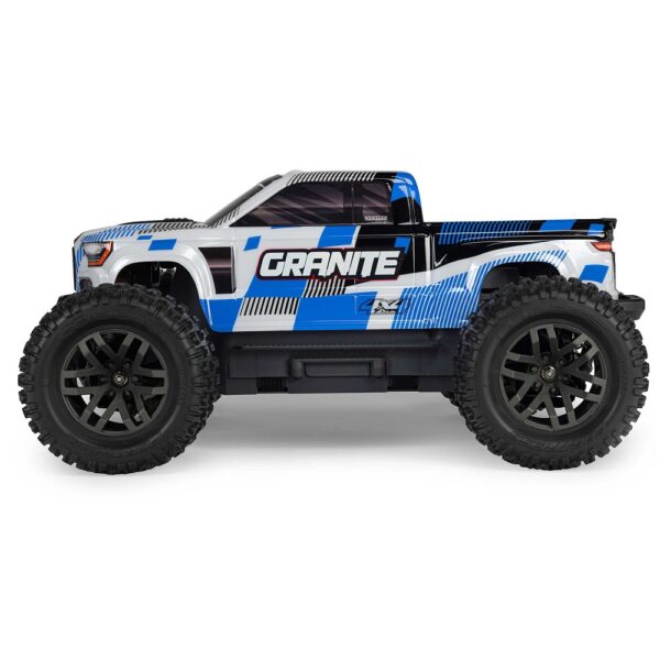 ARRMA ARA4202V4T2 1/10 GRANITE MEGA 665 4X4 RTR Monster Truck Blue - Image 5