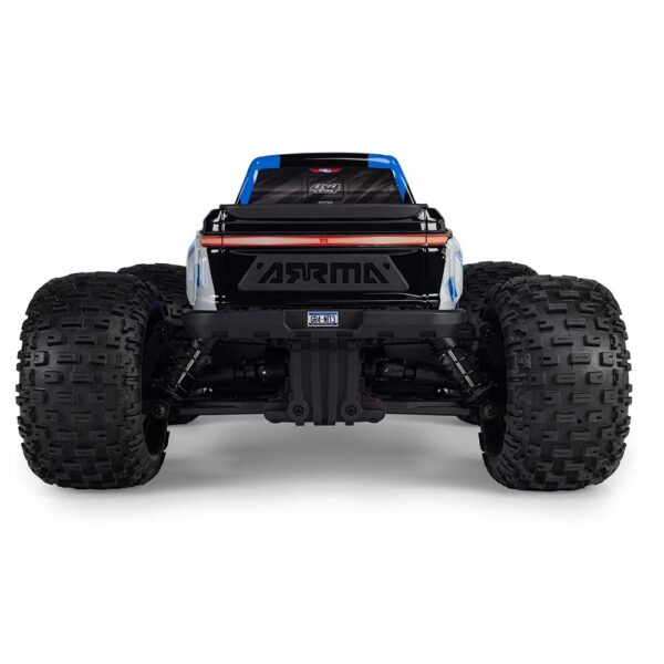 ARRMA ARA4202V4T2 1/10 GRANITE MEGA 665 4X4 RTR Monster Truck Blue - Image 3