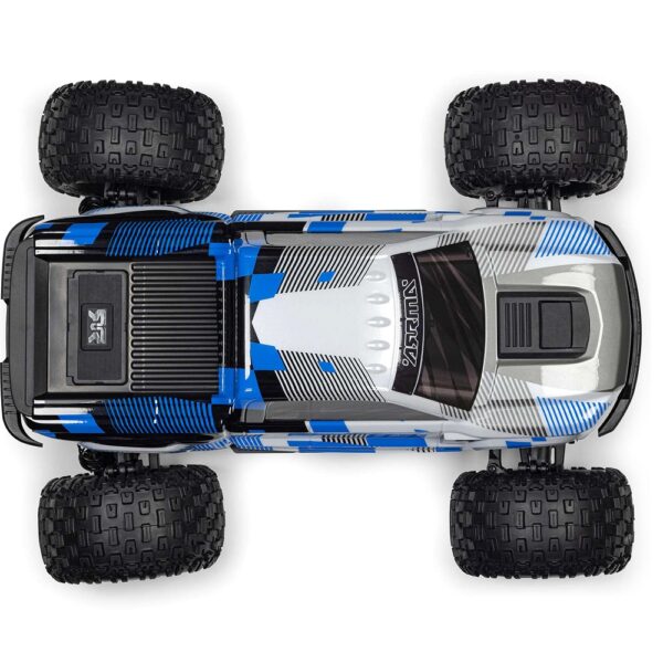 ARRMA ARA4202V4T2 1/10 GRANITE MEGA 665 4X4 RTR Monster Truck Blue - Image 2