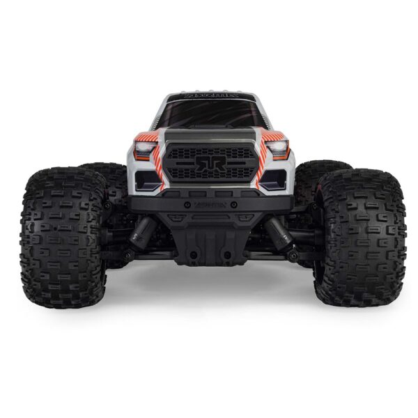 ARRMA ARA4202V4T3 1/10 GRANITE MEGA 665 4X4 RTR Monster Truck Orange - Image 4