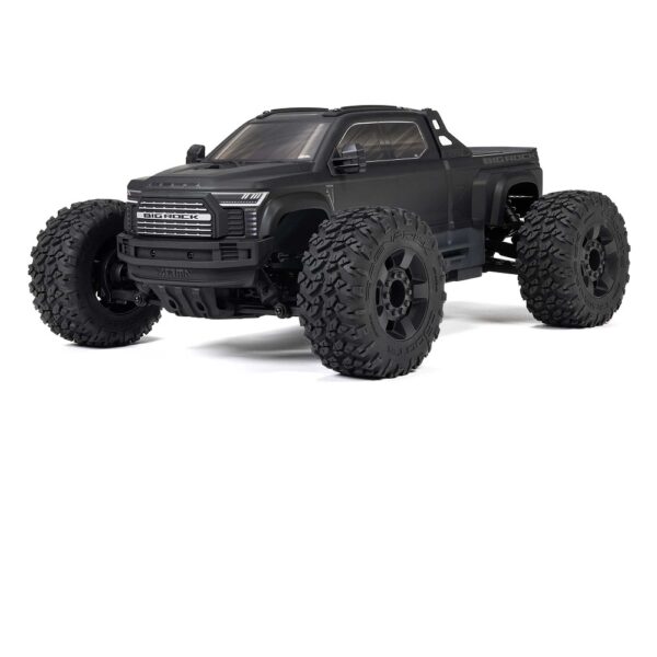 ARRMA ARA4312V4T1 1/10 BIG ROCK 223S DSC 4X4 RTR Monster Truck Black