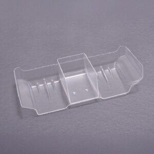 Aerox AX102 1/10 Wide Rear Wing - 1mm Clear (2 part)